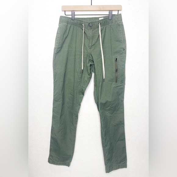 Vuori Men’s Ripstop Pants Army Green Size Medium DuraTerra Pants Cotton - Picture 1 of 7